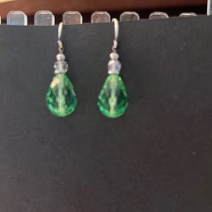 Allen Owen Crystal Earrings